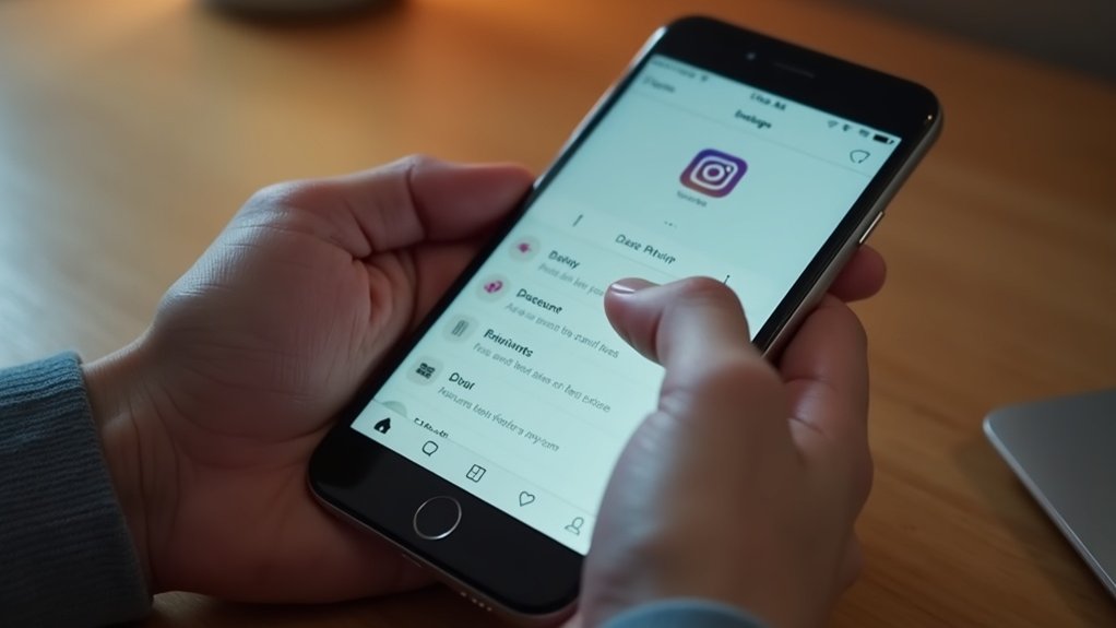 deaktiviraj Instagram preko postavki